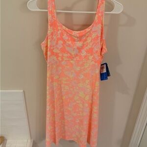 Columbia Active Fit Dress in Orange and Pink
